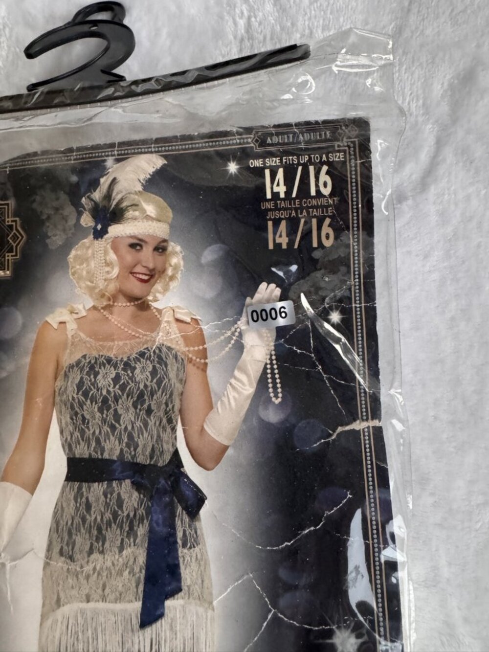 Gold Coast Socialite Roaring 20s Flapper Costume 14/16 NWT